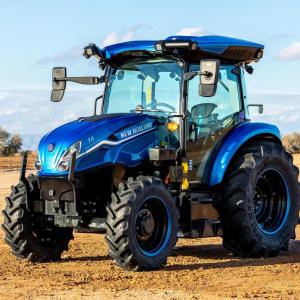 Blue tractor 