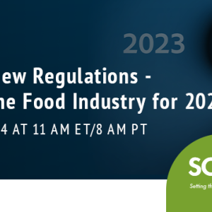 Complimentary Webinar: New Year, New Regulations - Preparing the Food Industry for 2024