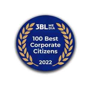 3BL Media 100 Best Corporate Citizens 2022 logo 
