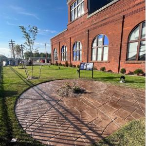 Exterior of the Niagara Falls Power Transfer Station.