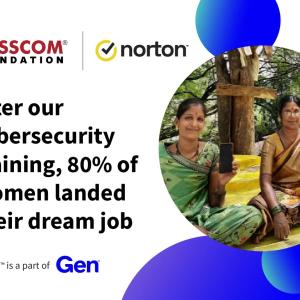"After our cybersecurity training, 80% of women landed their dream job"