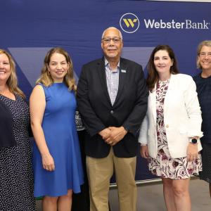 Webster team with OIC Waterbury