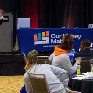 LaRese Purnell, brand ambassador for Our Money Matters