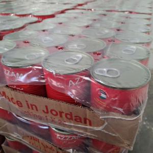 Image of food blocked from entering Gaza given the suspension of humanitarian aid entry announced by Israel on March 2nd. Products are retained in our warehouse in Jordan until the border crossing points reopen.