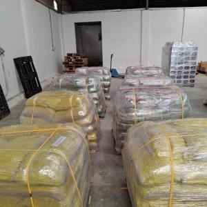 Image of food blocked from entering Gaza given the suspension of humanitarian aid entry announced by Israel on March 2nd. Products are retained in our warehouse in Jordan until the border crossing points reopen.