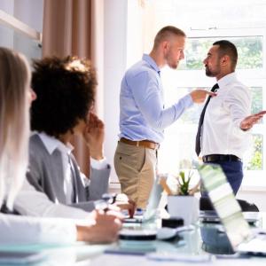 Coworkers Arguing