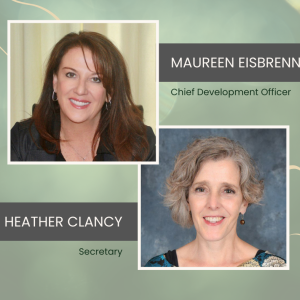 headshots of Maureen Eisbrenner and Heather Clancy