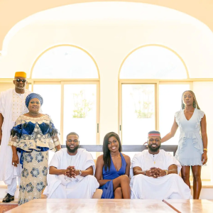 Otaro and his family.