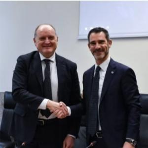 Two people shaking hands