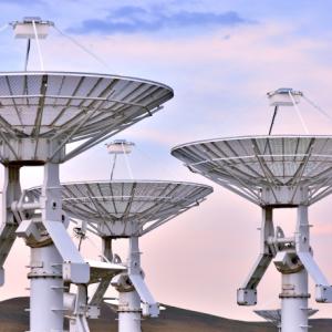 photo of satellite dishes 