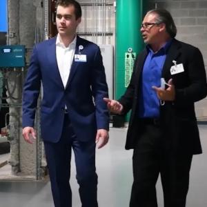 Kyle Tafuri, director of sustainability at Hackensack Meridian Health