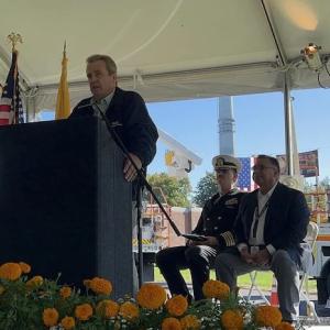 Bob Harvey speaking on behalf of the Harvey family