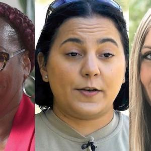 Photos of Three PSEG Female Employees profiled in the story.