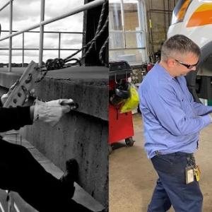 Photo: Delran Fire Chief Kevin Peak checking brakes and conducting a gas safety drill.