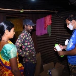 Man explaining AquaHome