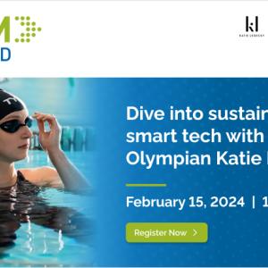 Dive into sustainable smart tech with Olympian Katie Ledecky!
