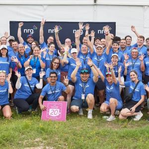 Group shot of the NRG Pedal Power Riders.
