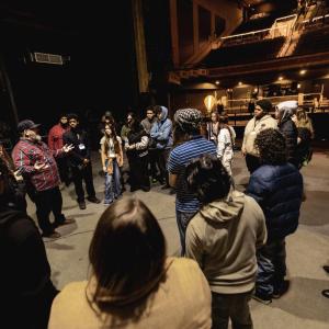 The event featured a backstage tour of the Agora Theatre, one of the hundreds of renowned AEG venue spaces nationwide.