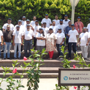 Bread Financial Bangalore employee group photo