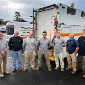 Pictured (l to r): Kevin Gunia, Philip Pachiolo, Christian Figliola, Robert Eggert, Scot