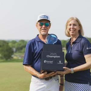 Principal Charity Classic champion shown.