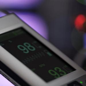 Image of a pulse oximeter device