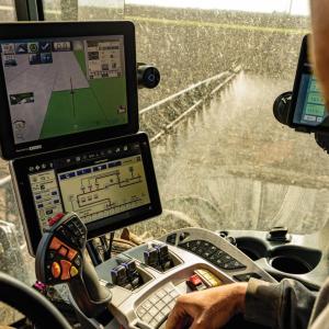 A person sat inside the Guardian SP3110F