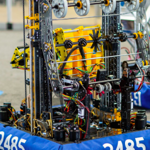 Qualcomm and FIRST robot