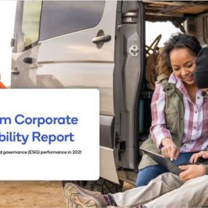 Cover page of Qualcomm Corporate Responsibility Report