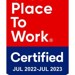 Great Place To Work Certified logo