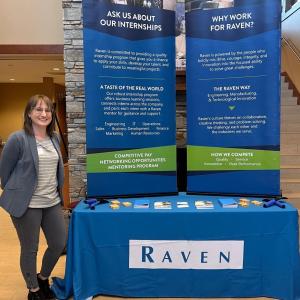 Raven at the South Dakota School of Mines and Technology Career Day