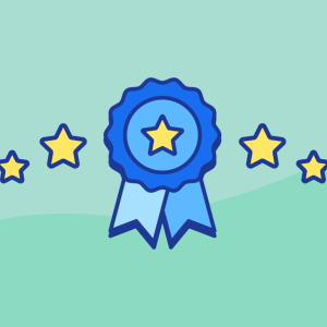 blue ribbon award