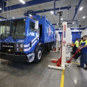 Republic Services Tech Institute truck