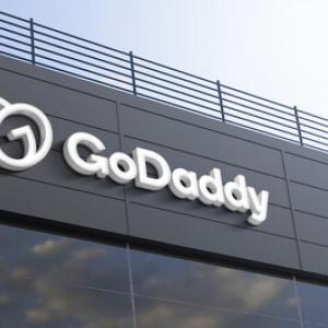 GoDaddy company logo.