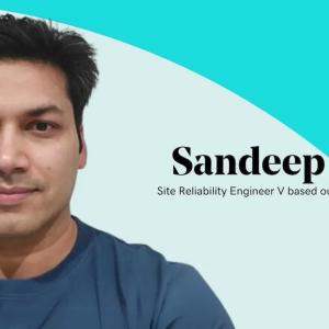 Sandeep Sidhu, Site Reliability Engineer, GoDaddy.