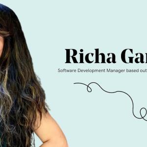 Richa Gandhi, Software developer for GoDaddy.