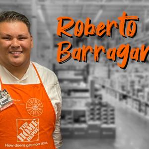 Roberto Barragan Jr. from The Home Depot.