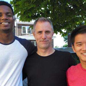 Dr. Rodney and his two children.