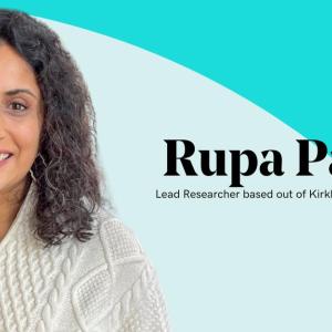Rupa Patel, Lead Researcher, GoDaddy.