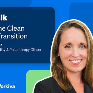 ESG Talk: ESG & the clean energy transition. Katherine Neebe; Chief Sustainability & Philanthropy Officer, Duke Energy.