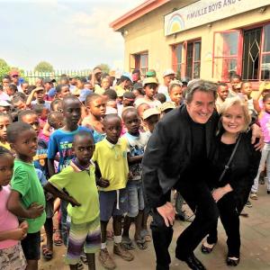 Rick and Susan Goings, Co-founders of World Federation of Youth Clubs, with Boys & Girls Clubs of South Africa