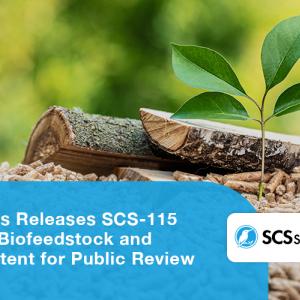 SCS Standards Releases SCS-115 Module B for Biofeedstock and Recycled Content for Public Review