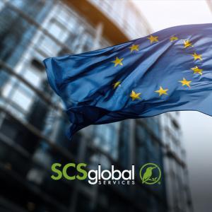 SCS Global Services Logo, EU Flag