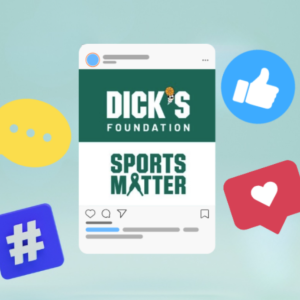 DICK'S on social media.