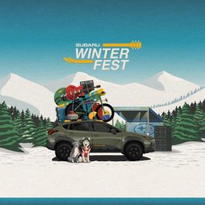 Subaru WinterFest 2024 graphic