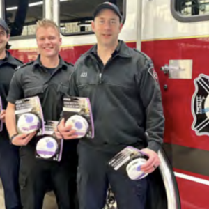 Fire departments distributing smoke and carbon monoxide alarms