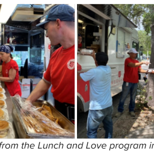Photos from the Lunch and Love program in Miami