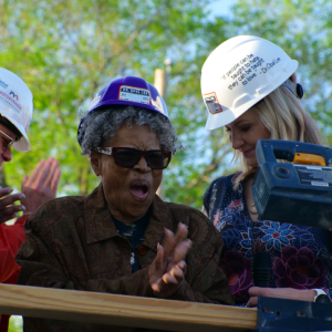 Texas Capital, Trinity Habitat for Humanity and HistoryMaker Homes have joined forces to rebuild the home of Dr. Opal Lee