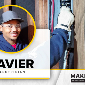 Xavier Owens Maker Month headshot