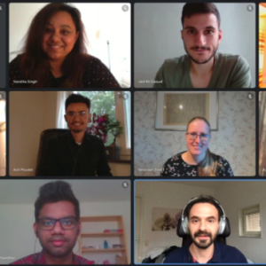 Ericsson team on Zoom